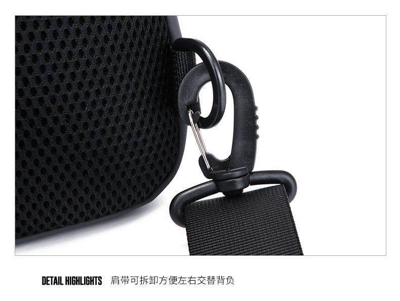Men's Chest Bag Casual Backpack Sports Function Oblique Shoulder Fashion Tactical Single Crossbody